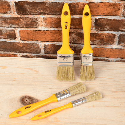 Кисть малярная Deli YS EDL509137, плоская, 2.7"-70 мм, смешанная щетина - 3