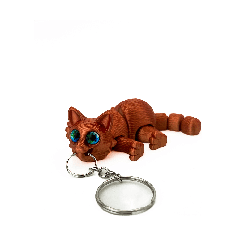 Брелок 3D "Котик Миг" - 2