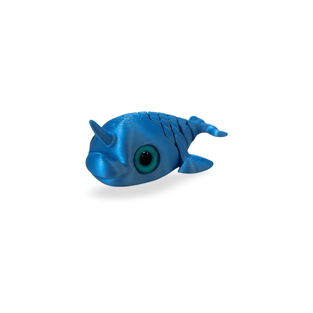 Игрушка 3D "Нарвал Бин" - 3