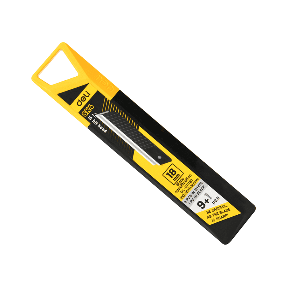 Лезвия сменные Deli YS EDL-DP181, 18 мм, 10 шт.