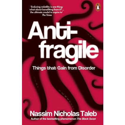 Книга на английском языке "Antifragile", Nassim Nicholas Taleb