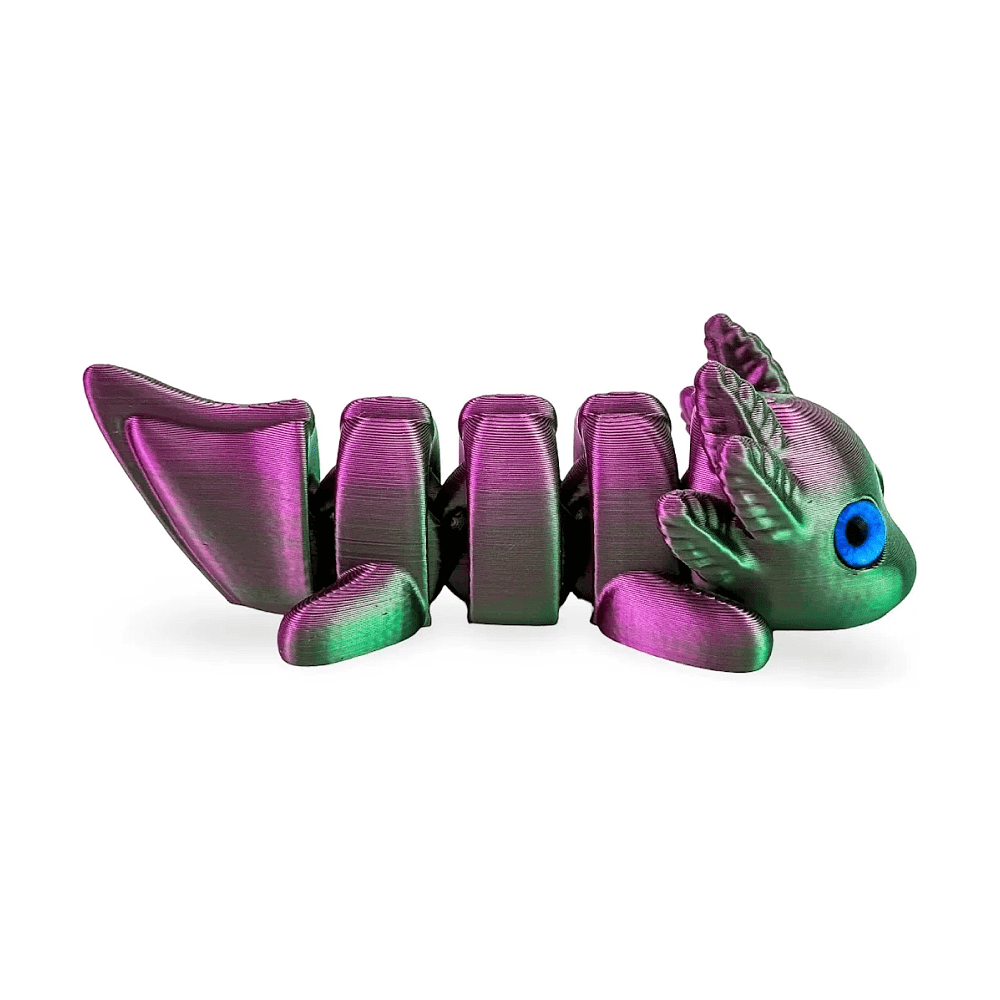 Игрушка 3D "Малыш аксолотль" - 3