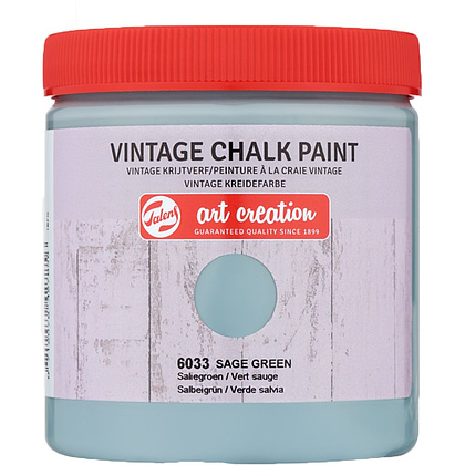 Краска декоративная "VINTAGE CHALK PAINT", 250 мл, 6033 зеленая полынь