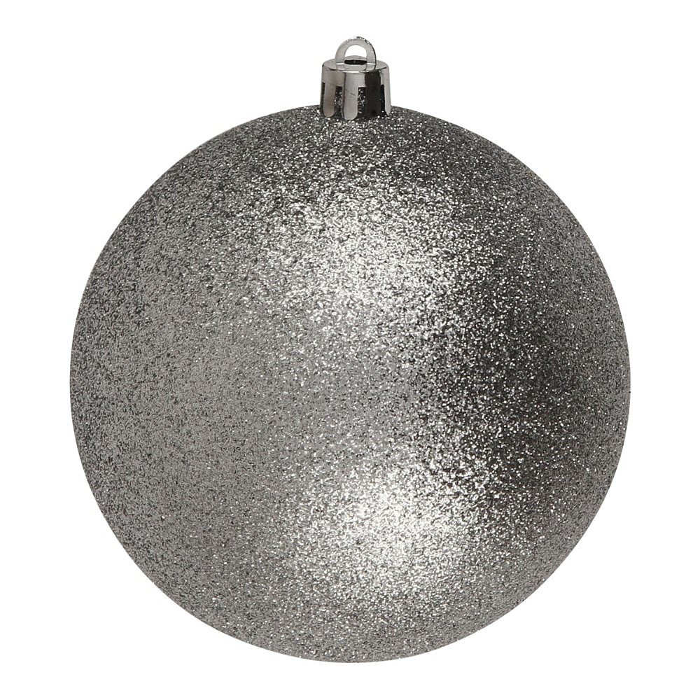 Шар елочный "183253", 10 см, пластик, ассорти, 3 шт/уп. - 4