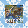 Скетчбук "Gossip girls", 12х12 см, 140 г/м2, 80 листов, голубой - 2