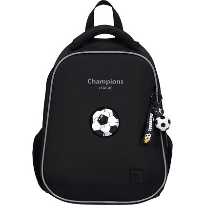 Ранец "First Football champions", черный