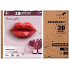 Набор для 3D моделирования "Алые губы", алый - 4