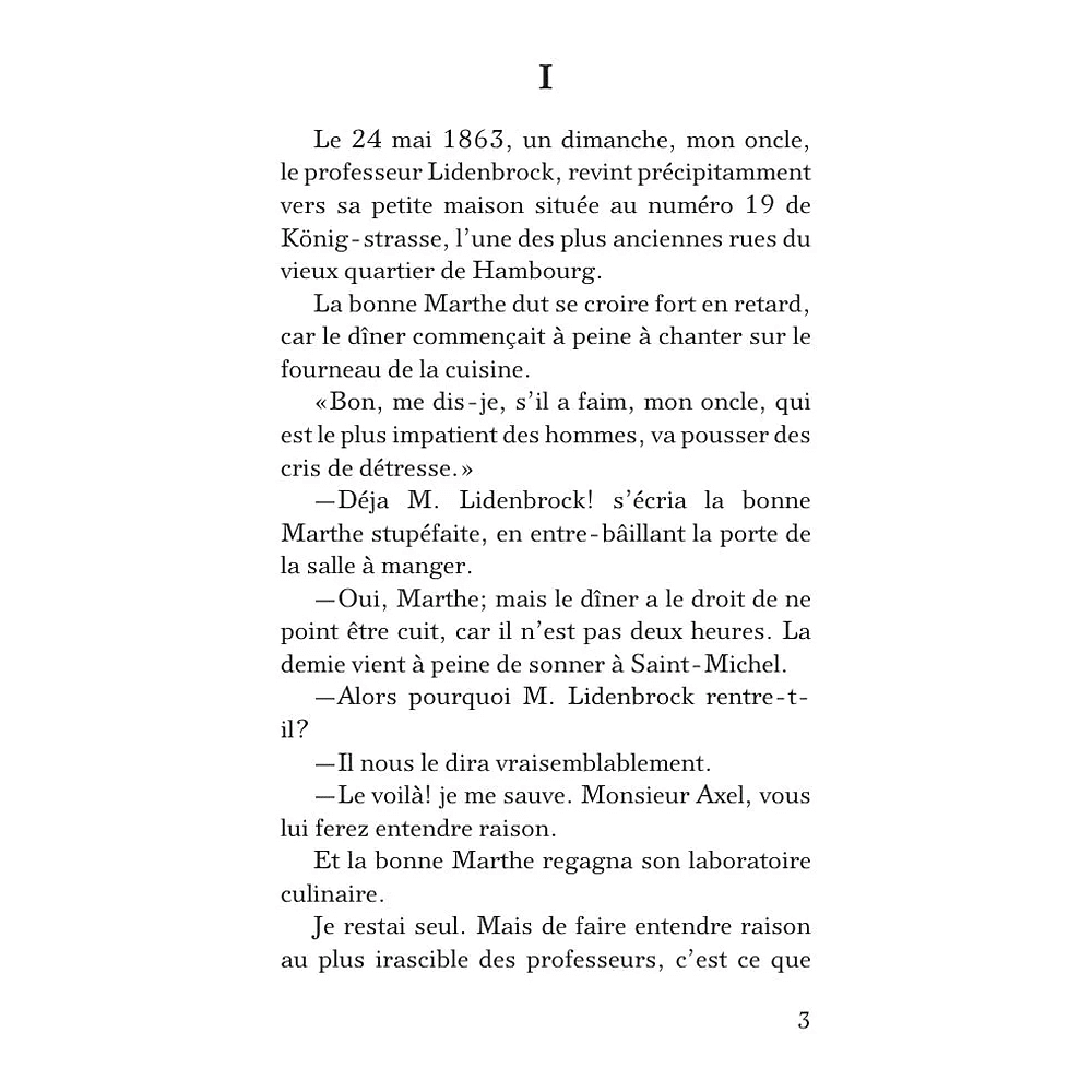 Книга на французском языке "Voyage au centre de la Terre", Жюль Верн - 3