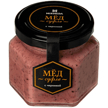 Мёд-суфле "Mirmeda" с черникой, 150 гр