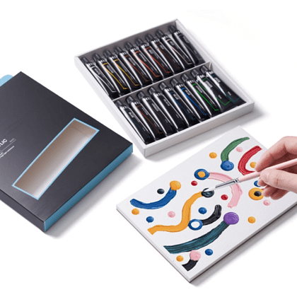 Краски акриловые "Himi.New vision", 18 цветов, тубы - 3