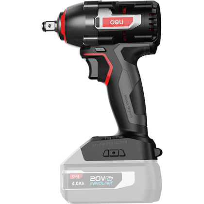 Аккумуляторный винтоверт Deli RS DE231Z, 20 В, 500 Нм, без АКБ и З/У, коробка - 3 Аккумуляторный винтоверт Deli RS DE231Z, 20 В, 500 Нм, без АКБ и З/У, коробка - 3
