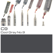Чернила для заправки маркеров "Copic", C-9 холодный серый №9
