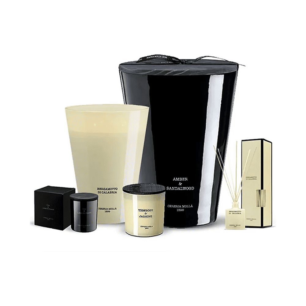 Свеча ароматическая CERERIA MOLLA "Amber & Sandalwood", 230 гр., подарочная упаковка - 2