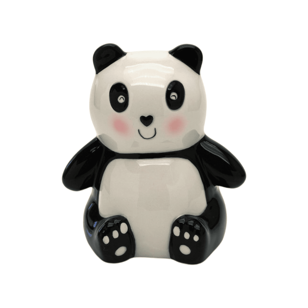 Копилка "Hugge panda", черный, белый