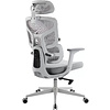 Кресло эргономичное EVERPROF Omega, Grey сетка, серый, металл, корпус серый - 4