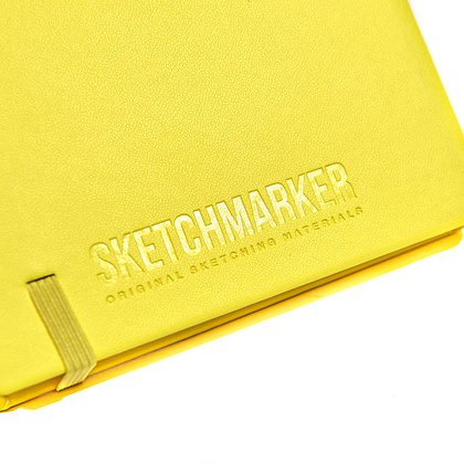 Скетчбук "Sketchmarker. Летуценна", 80 листов, нелинованный, лимонный - 8