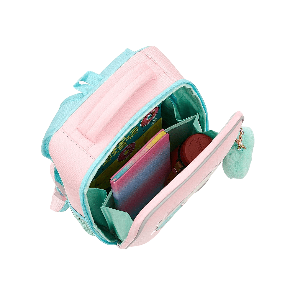 Рюкзак школьный "Greezly", розовый, мятный - 6