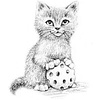 Книга на английском языке "Котёнок Одуванчик, или Игра в прятки = Smudge the Stolen Kitten", Вебб Х - 5