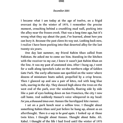 Книга на английском языке "The Kite Runner", Khaled Hosseini  - 5