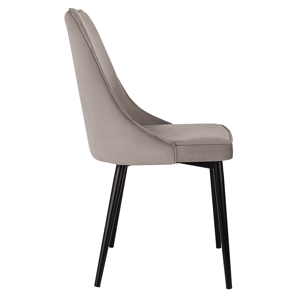 Стул Бюрократ "CH-K4_2", ткань, темно-бежевый, металл, комплект 2 шт. - 5