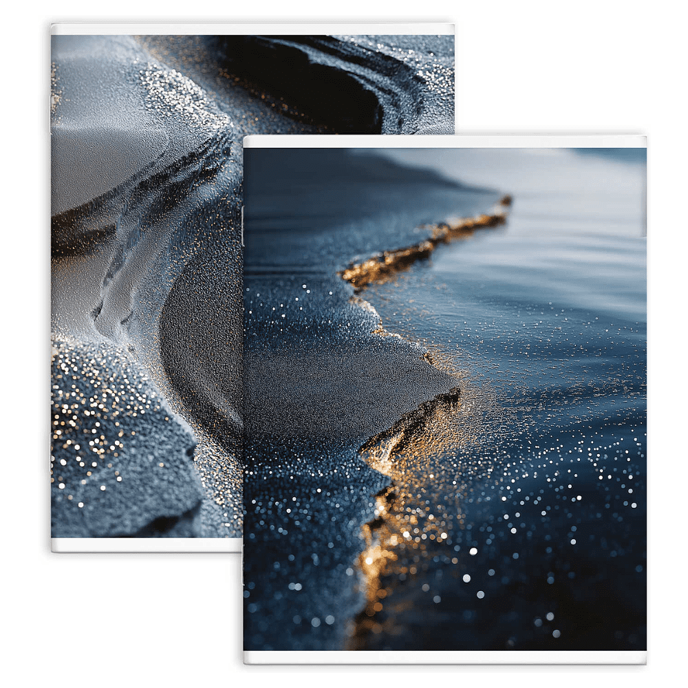 Тетрадь "Мерцание", А4, 80 листов, серый