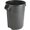 Контейнер пластиковый для мусора VILEDA "Титан", 120л, черный, -50% - 2