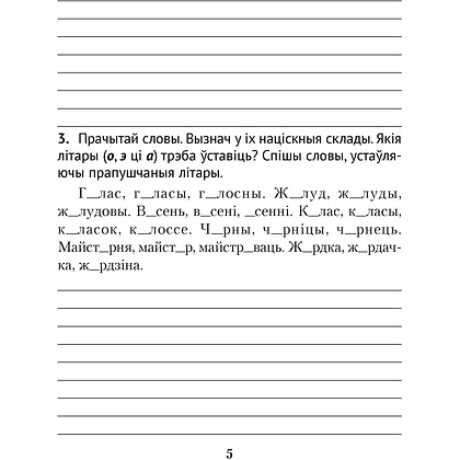 Беларуская мова. 3 клас. Дыктоўка на выдатна, Жуковіч М. В. - 4