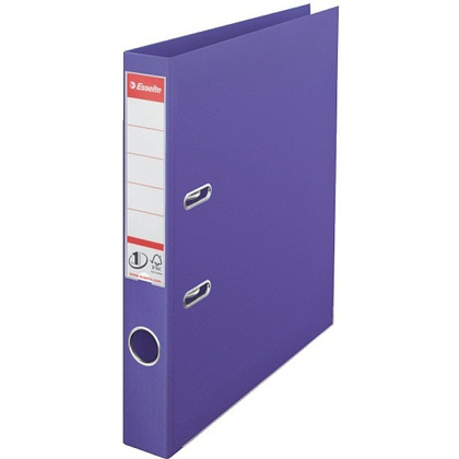 Папка-регистратор "Esselte", A4, 50 мм, ПВХ, фиолетовый