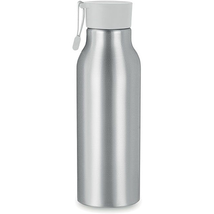 Бутылка для воды "Madison", металл, 500 мл, серый, серебристый