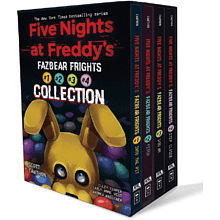 Комплект из 4-х книг на английском языке "Five Nights At Freddy's Fazbear Frights  Box Set 4 in 1", Cawthon S., Cooper E., West C. A. 