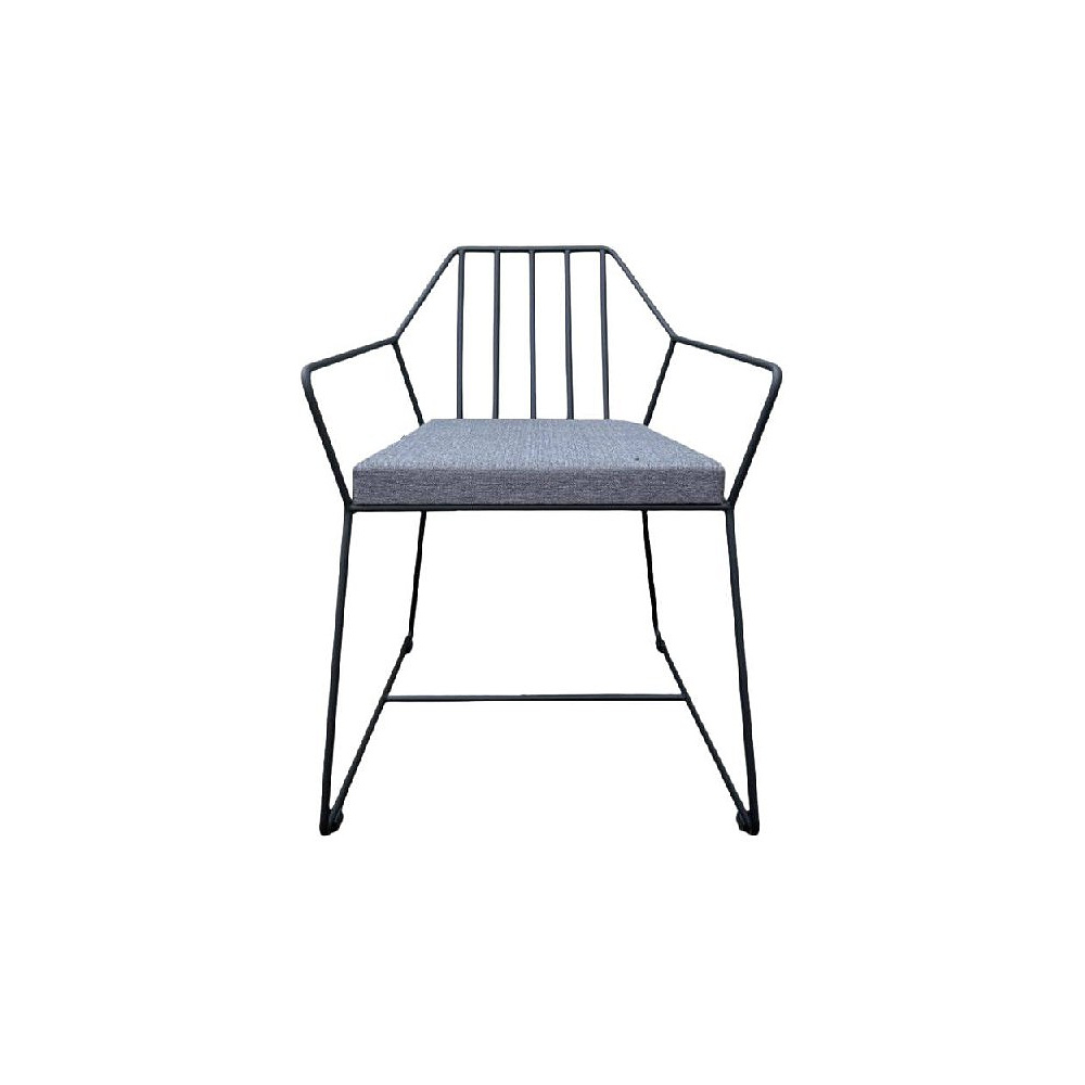 Кресло ALLERD MILORD, ткань, графит