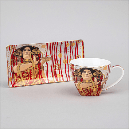 Чашка с блюдцем "Art collection", 250 мл, фарфор, разноцветный - 3