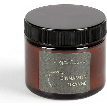 Свеча декоративная "Stella Fragrance. Cinnamon Orange", 50 гр. - 3