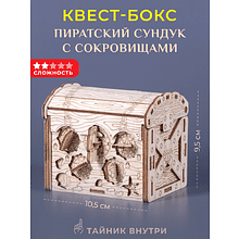 Головоломка логическая "Pirate's Treasure Chest"