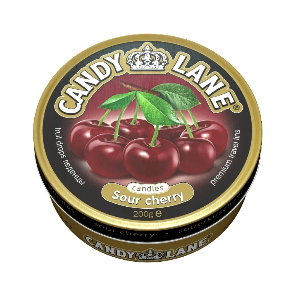 Леденцы "Candy Lane", 200 гр, вишня