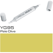 Маркер перманентный "Copic Sketch", YG-95 бледный оливковый
