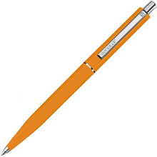 Ручка шариковая автоматическая "Senator Point Polished", 1.0 мм, оранжевый, стерж. синий