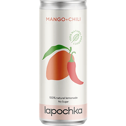 Напиток "Lapochka" вкус манго чили, 0.33 л