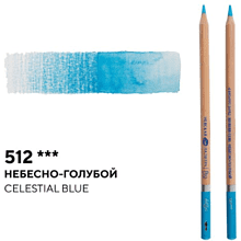 Карандаш акварельный "Белые ночи", 512, небесно-голубой