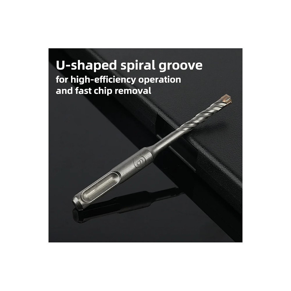 Бур по бетону Deli YS EDH-YCZ16014-E1, 14x160 мм, X-Tip, SDS-PLUS - 8 Бур по бетону Deli YS EDH-YCZ16014-E1, 14x160 мм, X-Tip, SDS-PLUS - 8