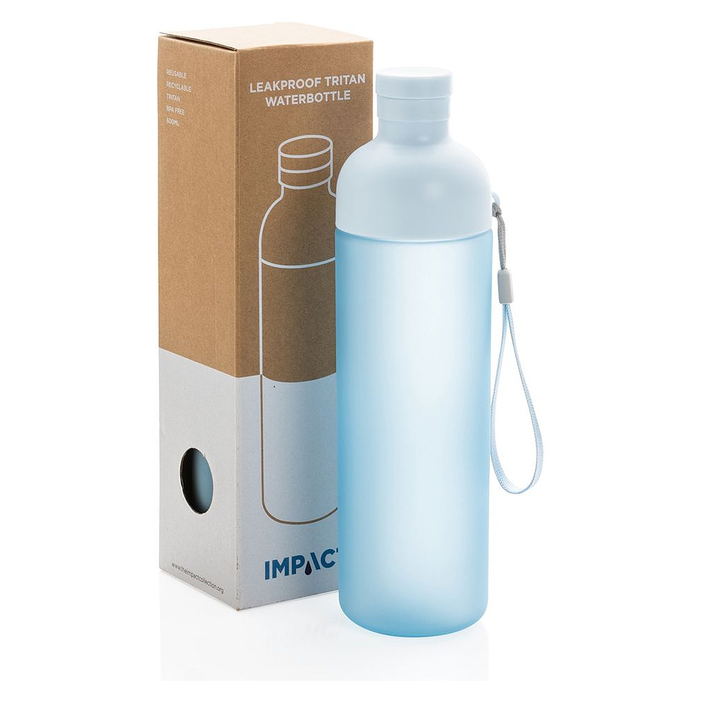 Бутылка для воды "Impact", тритан, 600 мл, синий - 3