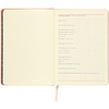 Ежедневник недатированный "FIORENZO Pastel soft touch", A5, 168 листов,  розовый, срез черный - 5