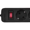 Сетевой фильтр Sonnen SPB-505, 5 м, 5 розеток, черный - 8