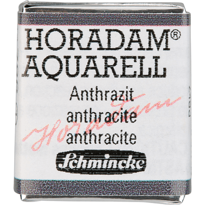 Краски акварельные "Schmincke Horadam", 786 антрацит, полукювета