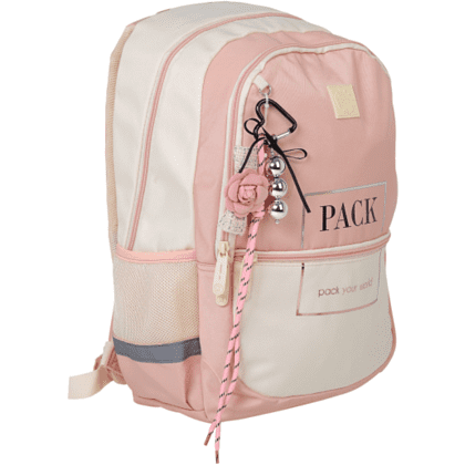 Рюкзак для учащихся начальных классов "Universal Pastel pack", бежевый, розовый - 3