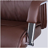 Кресло для руководителя Helmi "HL-E03 Accept", экокожа, металл, коричневый - 5