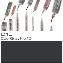 Чернила для заправки маркеров "Copic", C-10 холодный серый №10