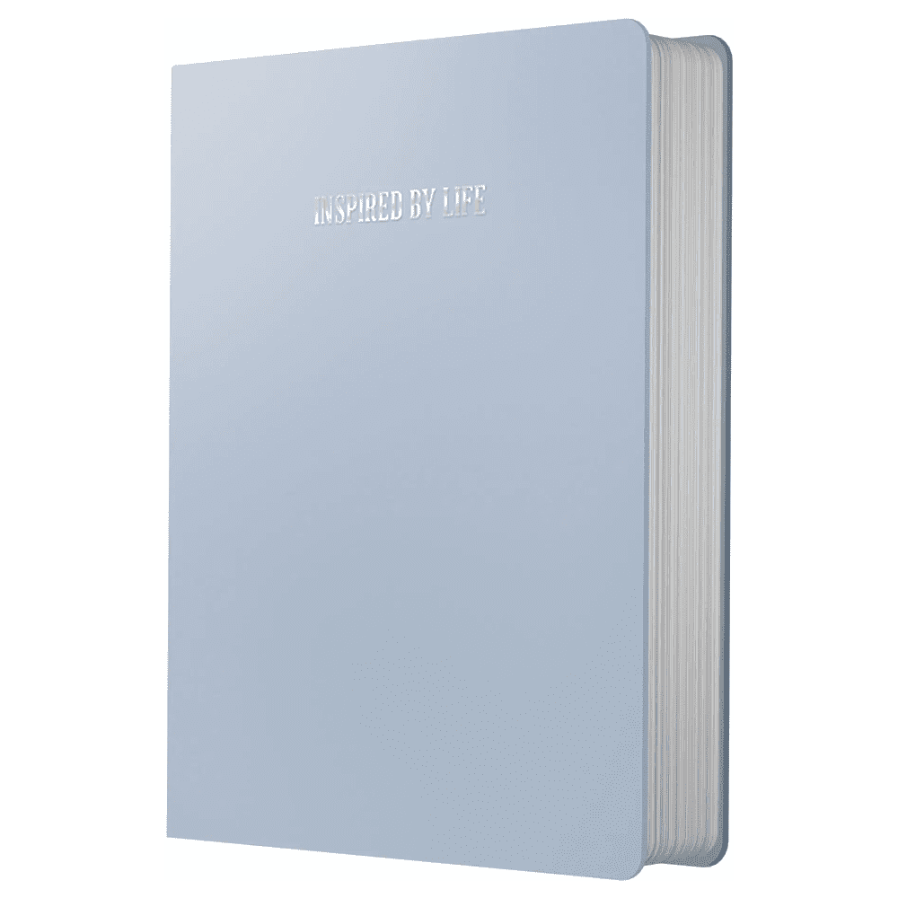 Блокнот "Floreale. Smoky Sky", А6, 136 листов, клетка, голубой - 2