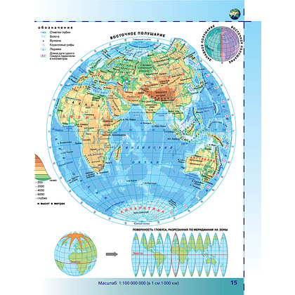 Атлас. Физическая география, 6 класс - 3