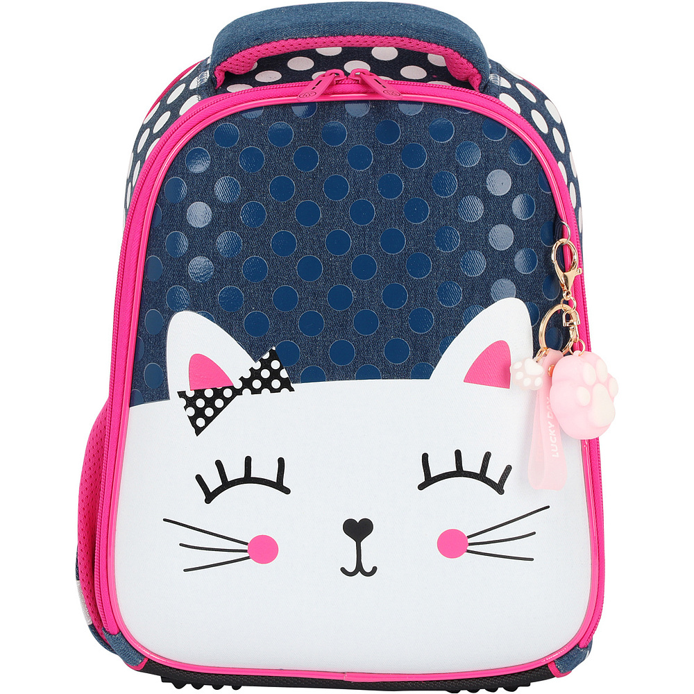 Рюкзак школьный "Ergo Light. White Kitten", разноцветный
